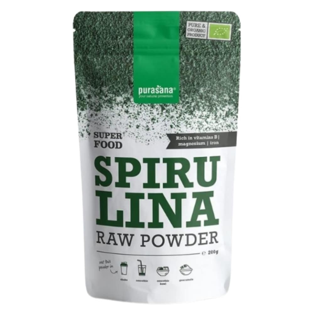 purasana – super food spiruline poudre bio – 200g