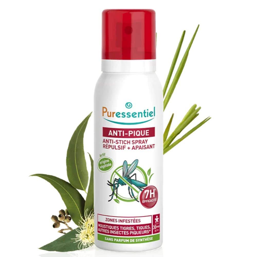 puressentiel – anti pique spray repulsif et apaisant 7h – 75ml