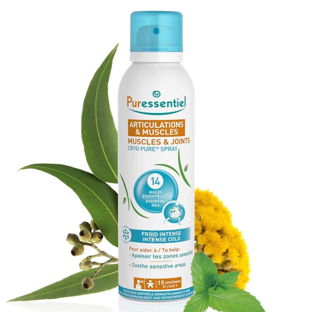 puressentiel – articulations et muscles cryo pure spray – 150ml