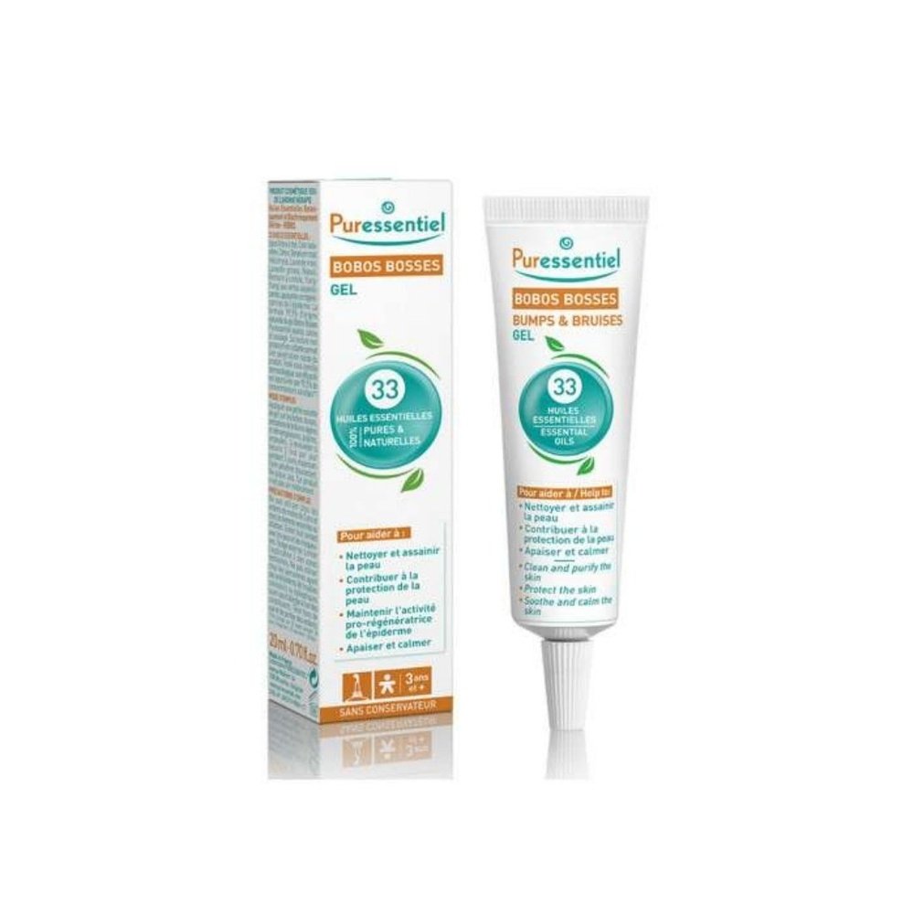 puressentiel – gel bobos bosses 33 huiles essentielles – 30ml