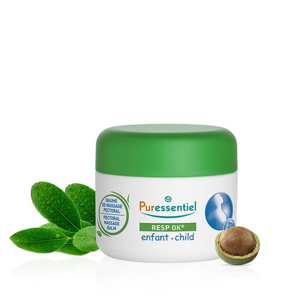 puressentiel – resp’ok baume de massage pectoral enfant – 60ml