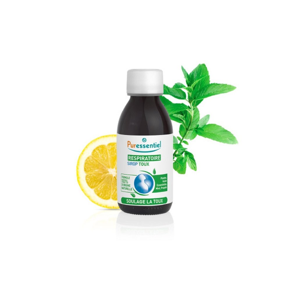 puressentiel – respiratoire sirop toux – flacon de – 125ml