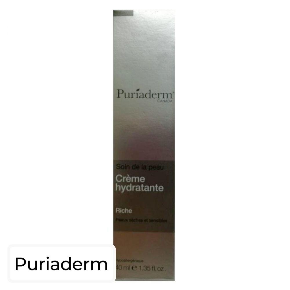 puriaderm – creme hydratante riche – 40ml
