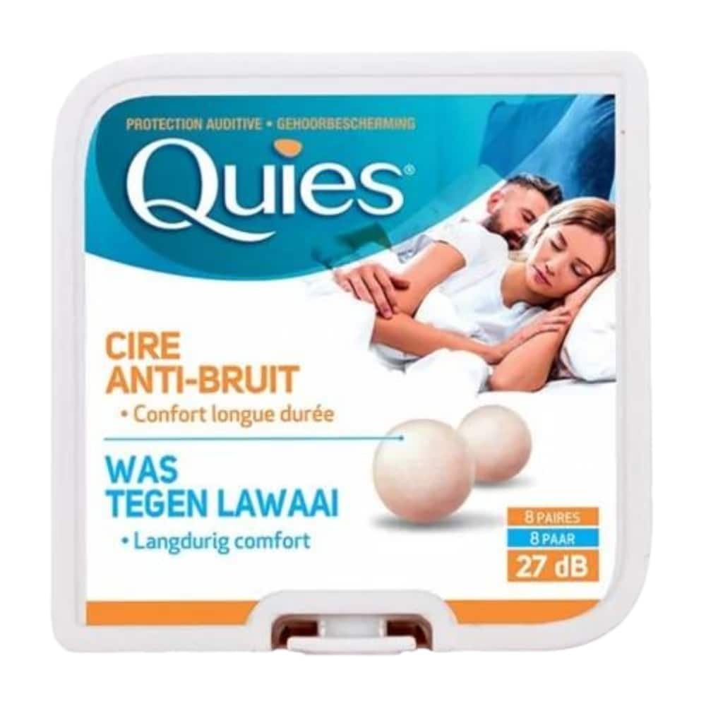 quies – cire anti bruit – 8x2u