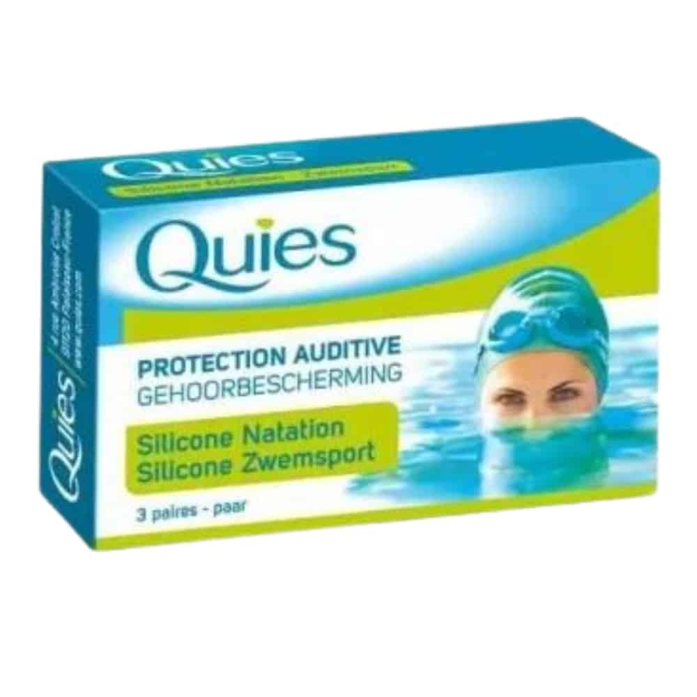 quies – silicone natation – 3x2u
