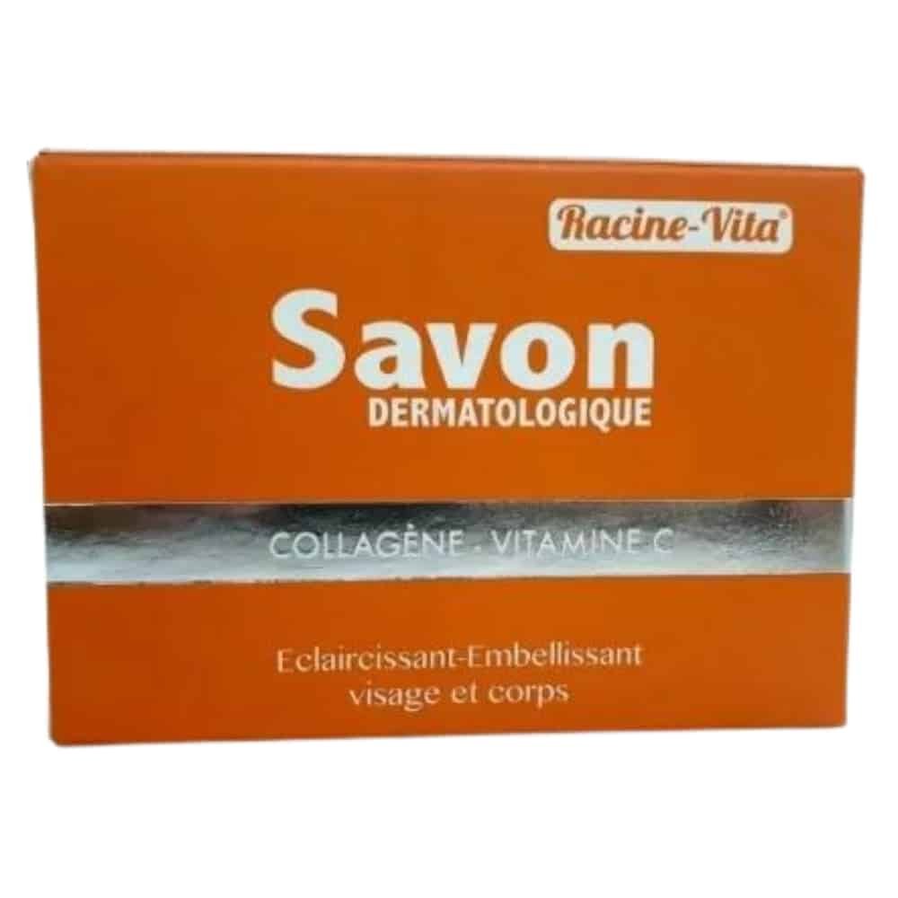 racine vita – savon dermatologique eclaircissant – 80g
