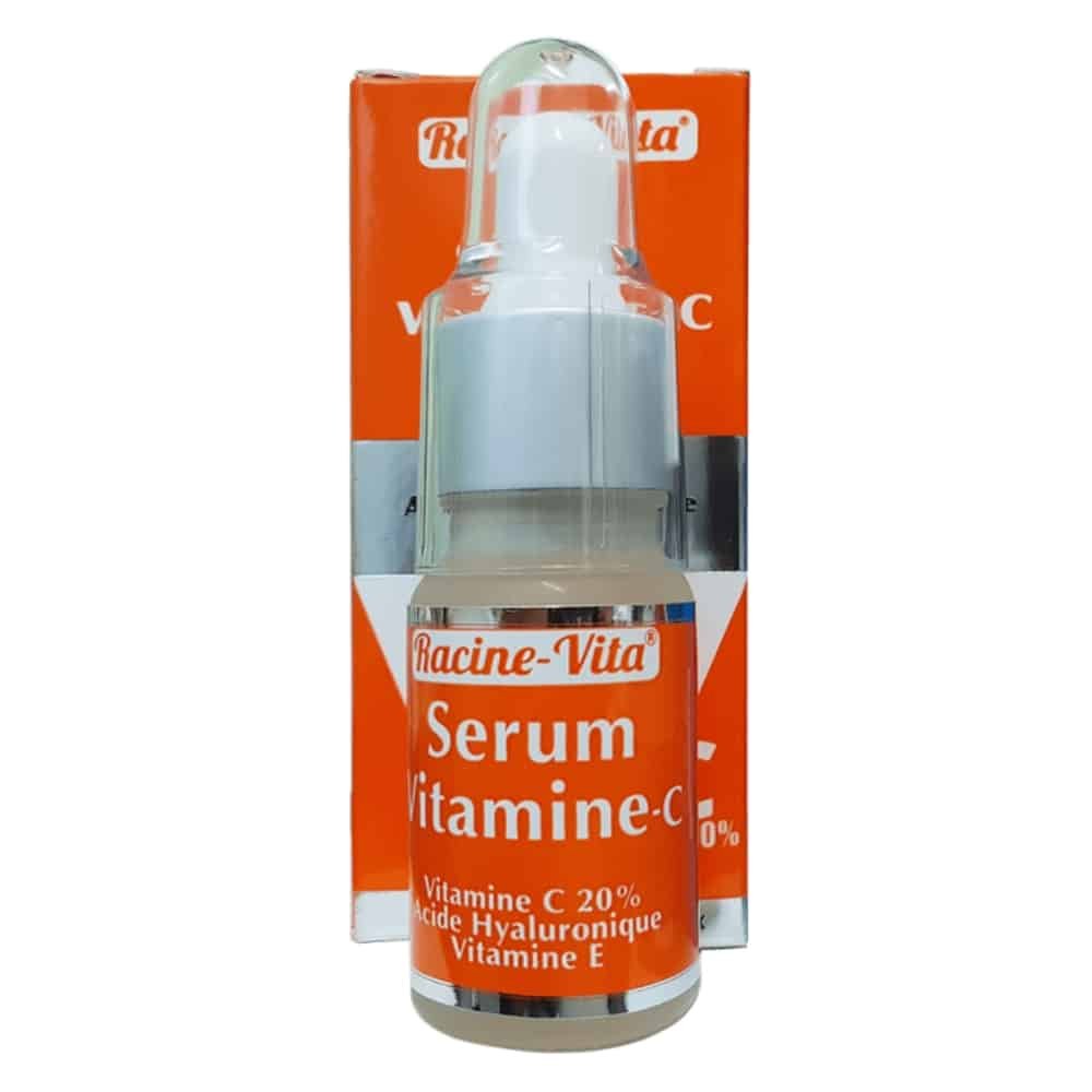 racine vita – serum vitamine c 20%, acide hyaluronique et vitamine e – 10ml