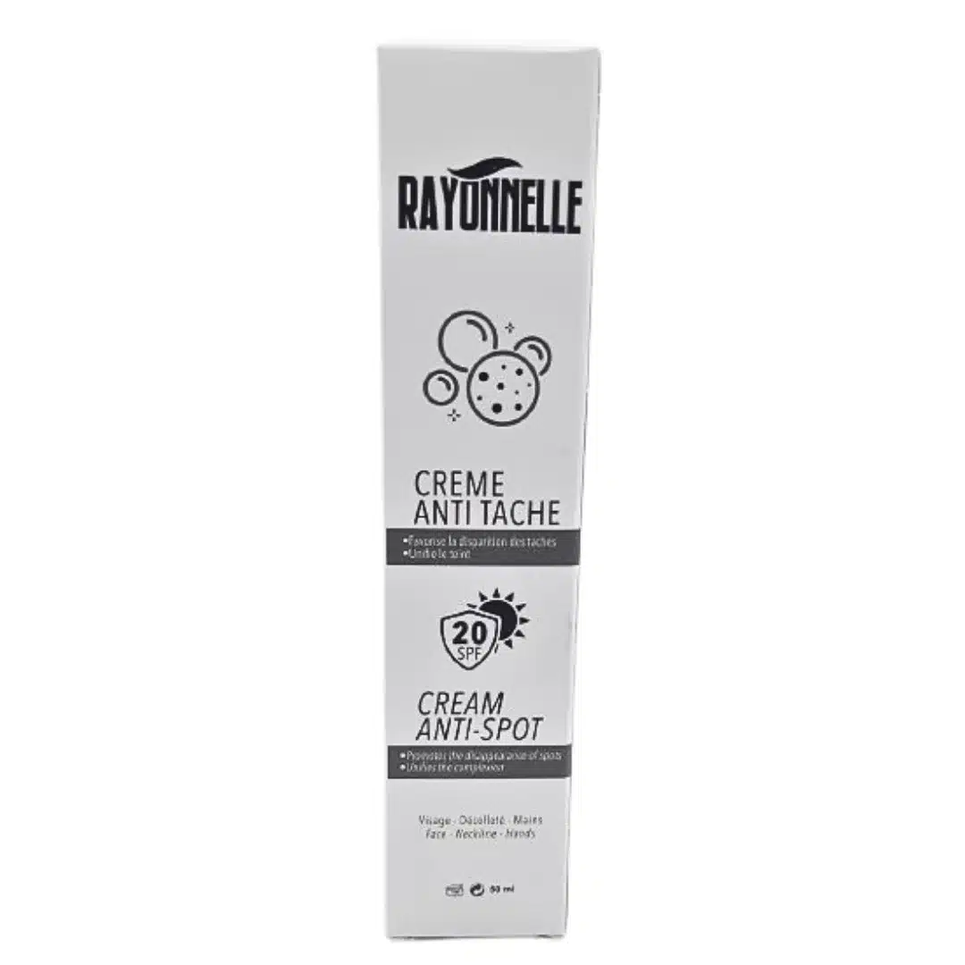rayonnelle – creme anti tache spf20 – 50ml