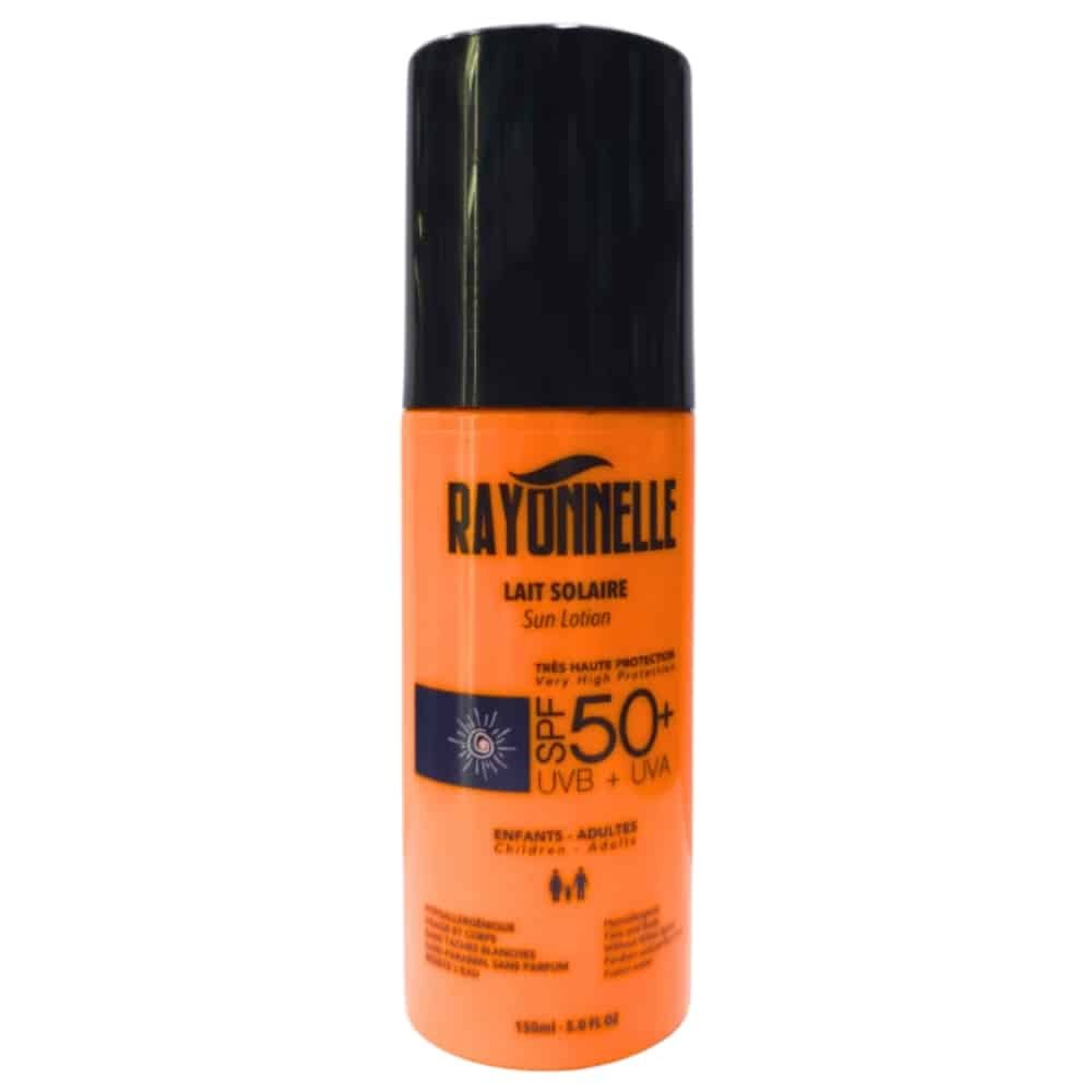 rayonnelle – lait solaire spf50+ – 150ml
