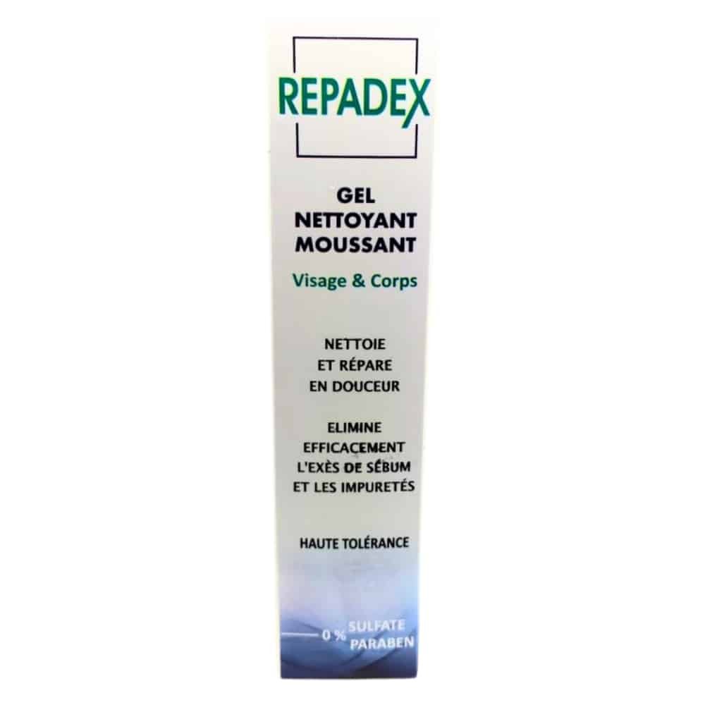 repadex – gel nettoyant moussant – 200ml