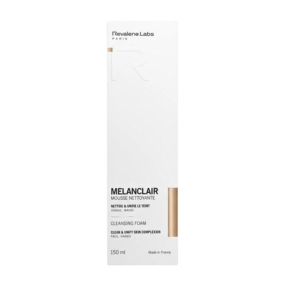 revalene labs – melanclair mousse nettoyant – 150ml