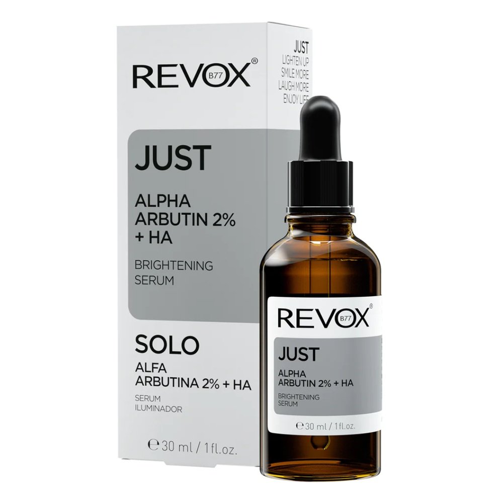 revox b77 – just alpha arbutin 2% + ha brightening serum – 30ml