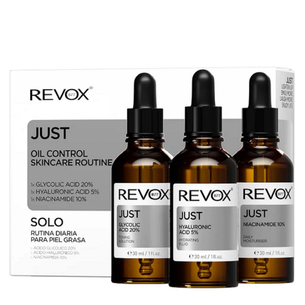 revox b77 – justroutine de soins de la peau pour le controle de l’huile