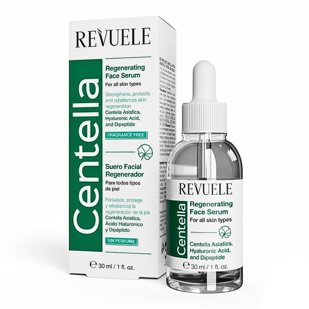 revuele – centella regenerating face serum – 30ml