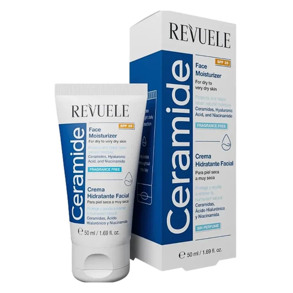revuele – ceramide face moisturizer spf25 – 50ml