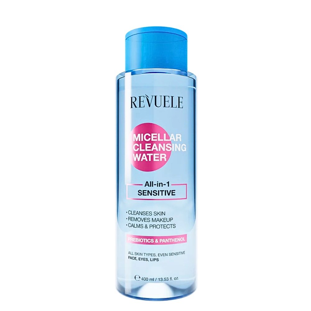 revuele – micellar cleansing water all in 1 sensitive – 400ml