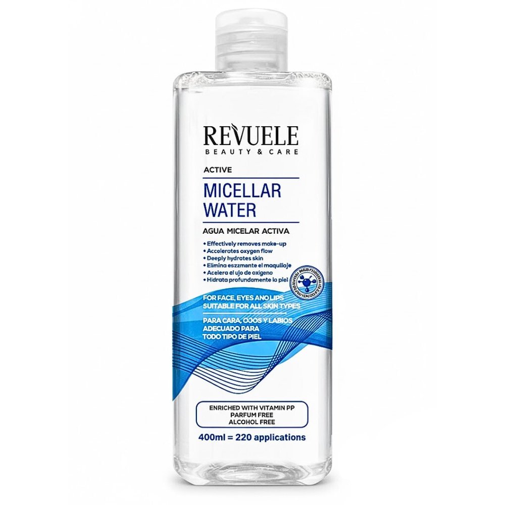 revuele – micellar water active – 400ml
