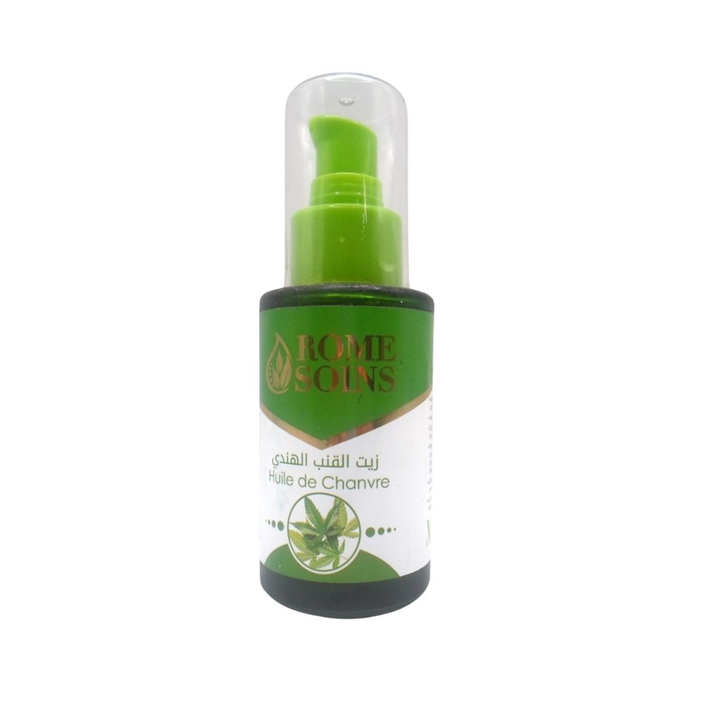rome soins – huile de chanvre – 60ml
