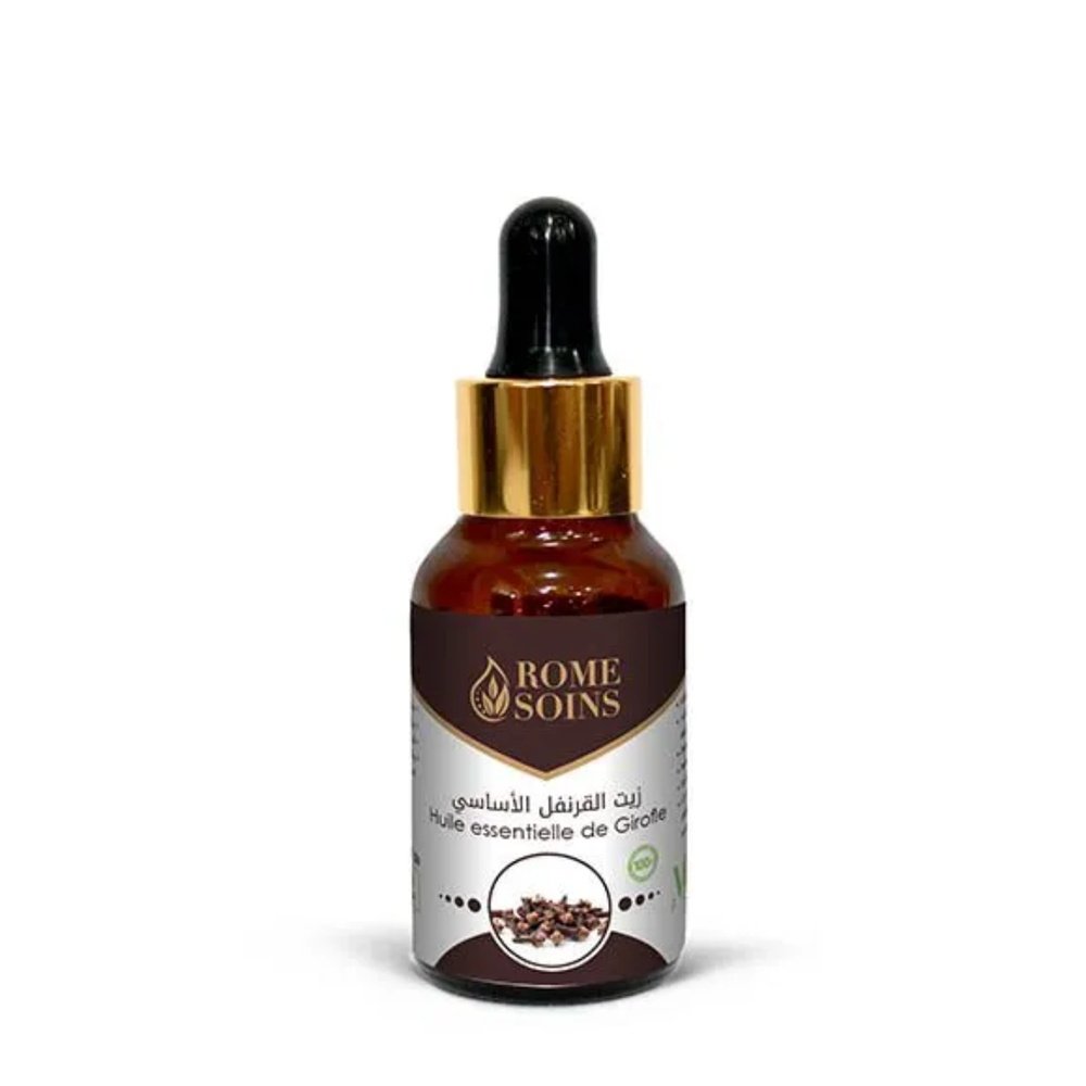 rome soins – huile essentielle de girofle – 15ml
