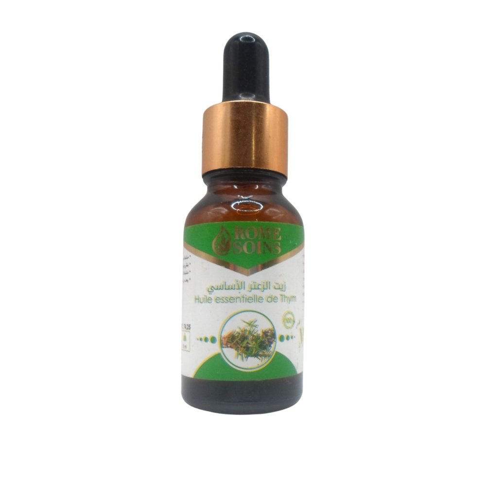 rome soins – huile essentielle de thym – 15ml