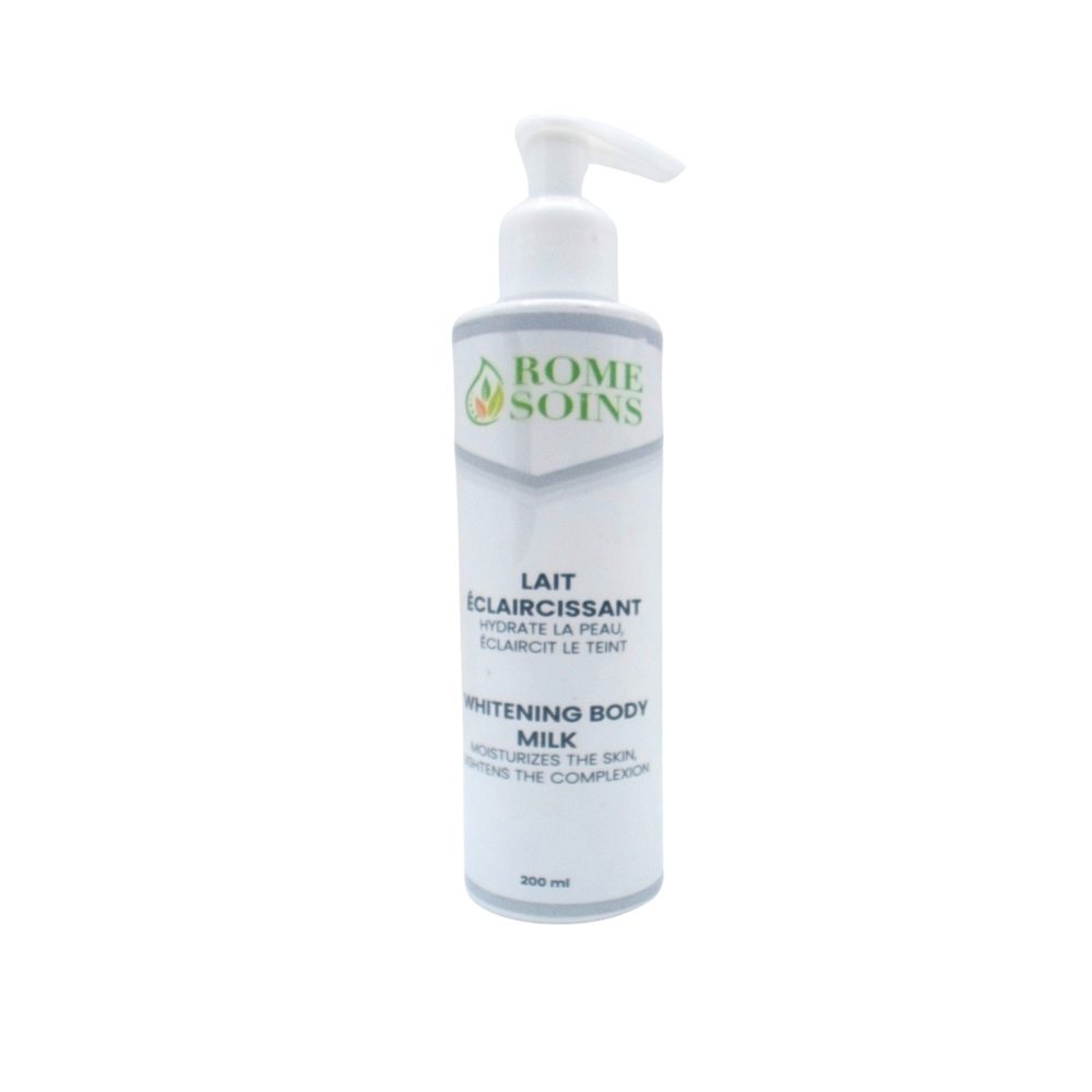 rome soins – lait eclaircissant – 200ml