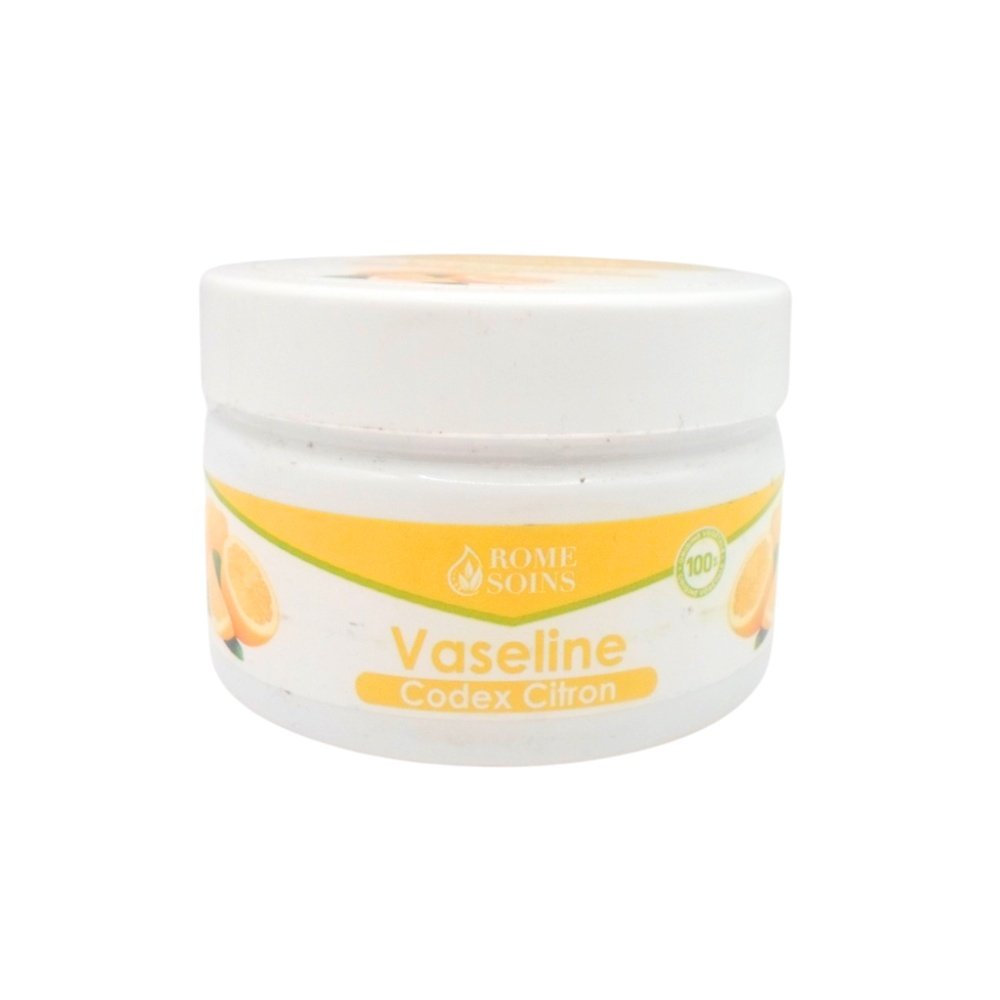 rome soins – vaseline codex citron – 120g