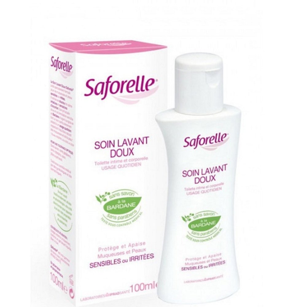 saforelle – soin lavant doux – 100ml