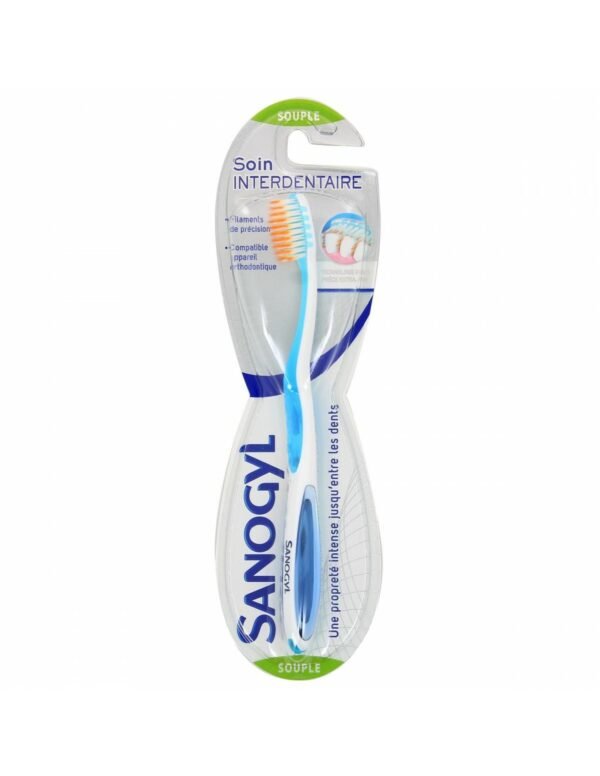 sanogyl – brosse a dents soin interdentaire souple – 1u sanogyl – brosse a dents soin interdentaire souple – 1u