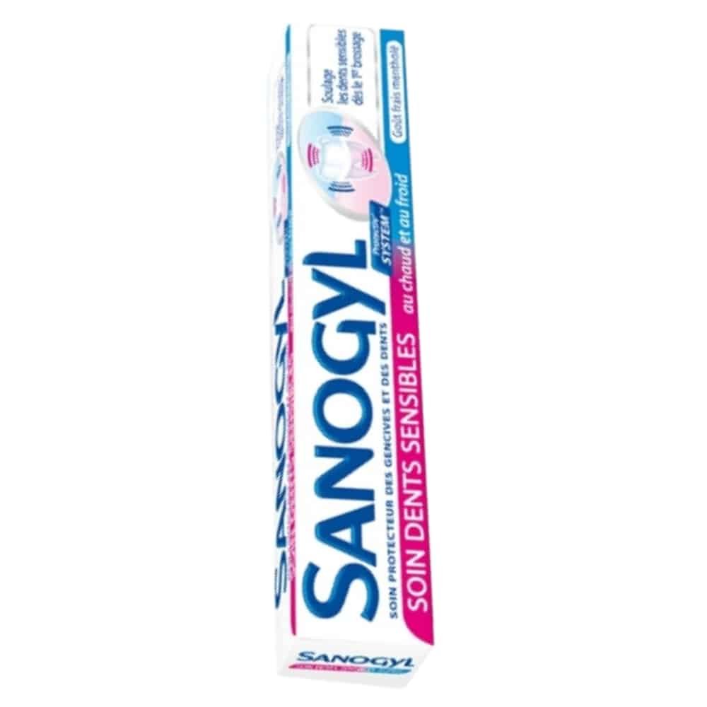 sanogyl – dentifrice soin dents sensibles – 75ml