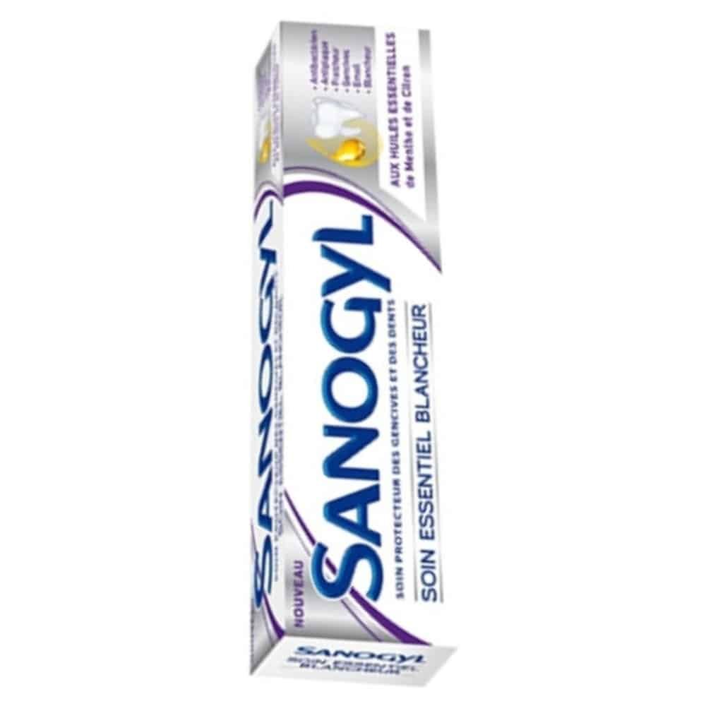 sanogyl – dentifrice soin essentiel blancheur – 75ml
