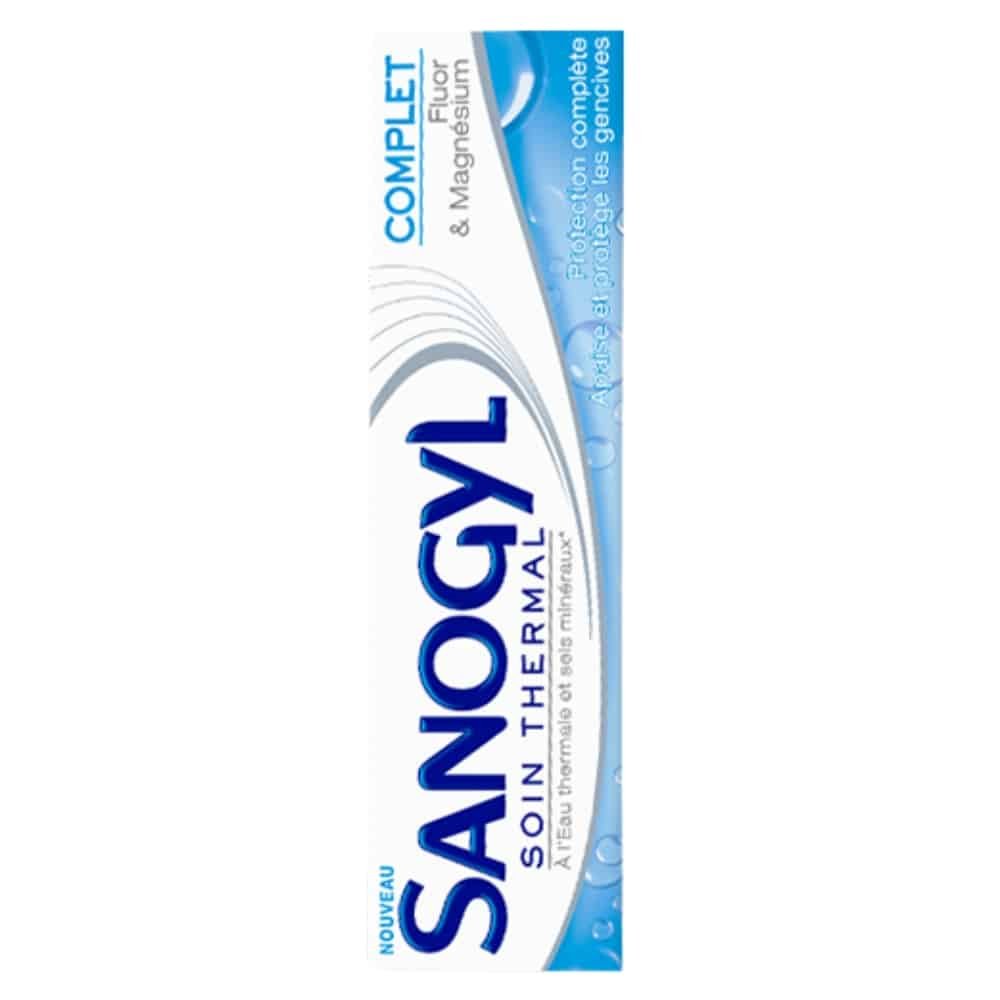 sanogyl – dentifrice soin thermal complet – 75ml