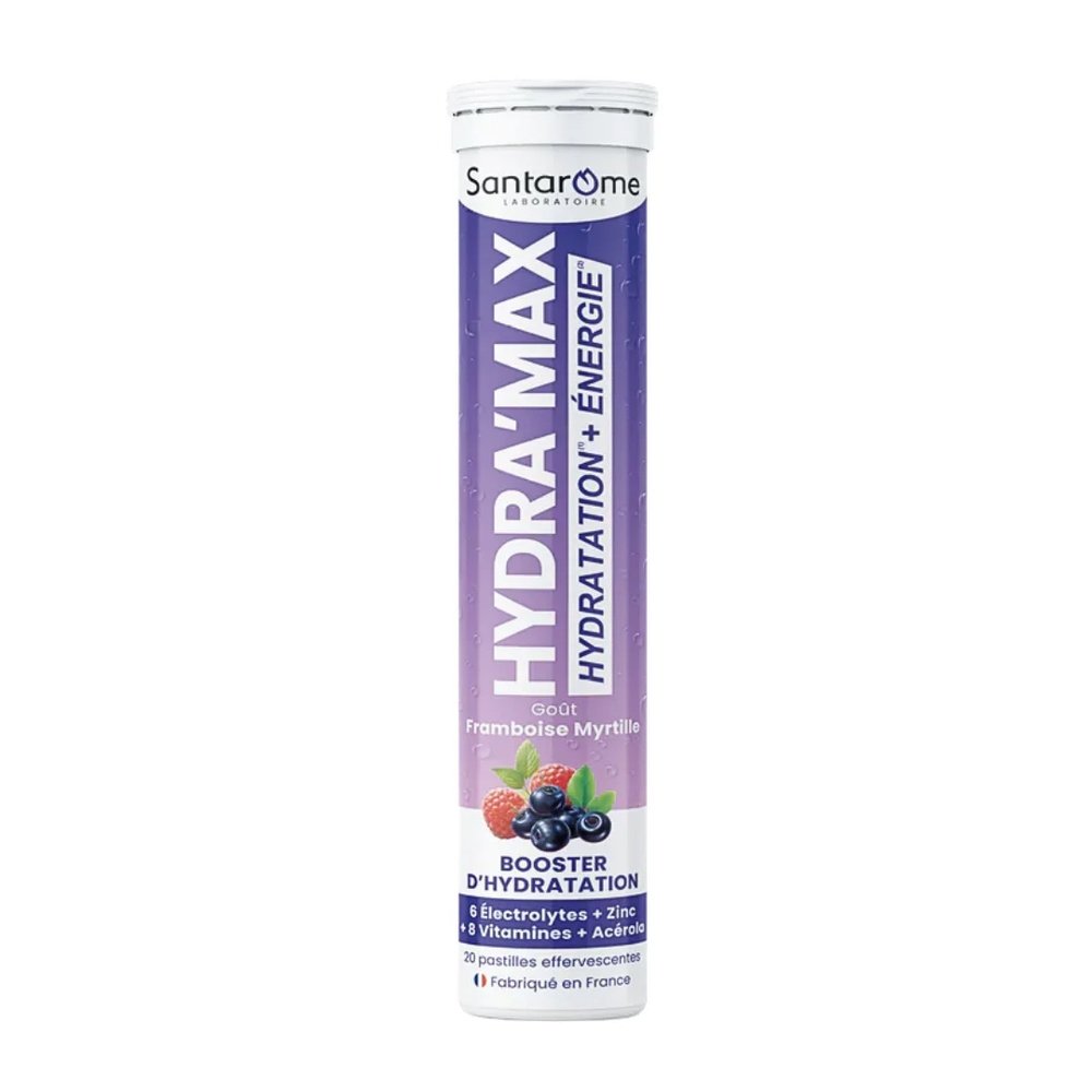 santarome – hydramax framboise myrtillle 20 pastilles