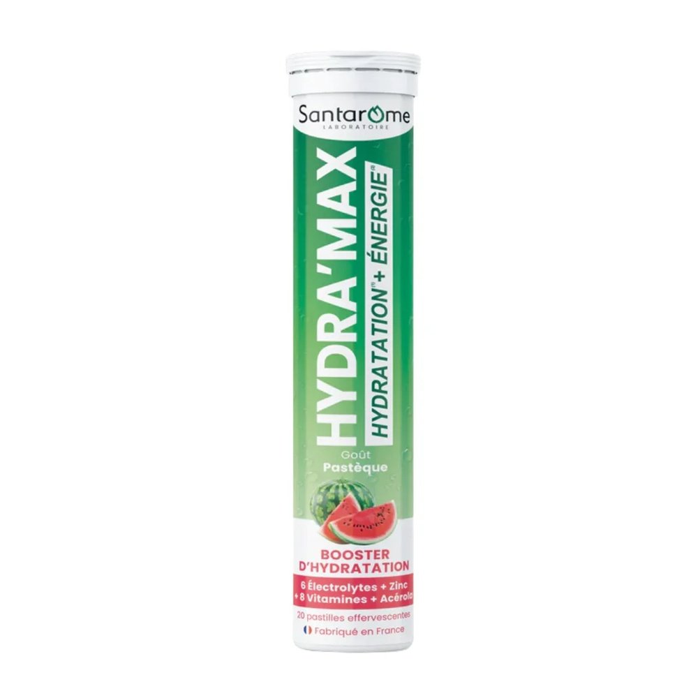 santarome – hydramax pasteque 20 pastilles