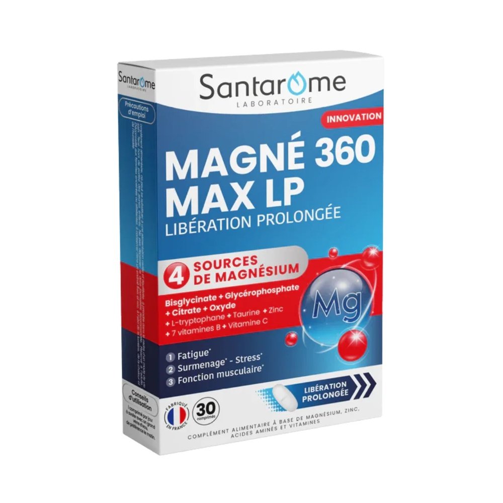 santarome – magne 360 max lp – 30 comprimes