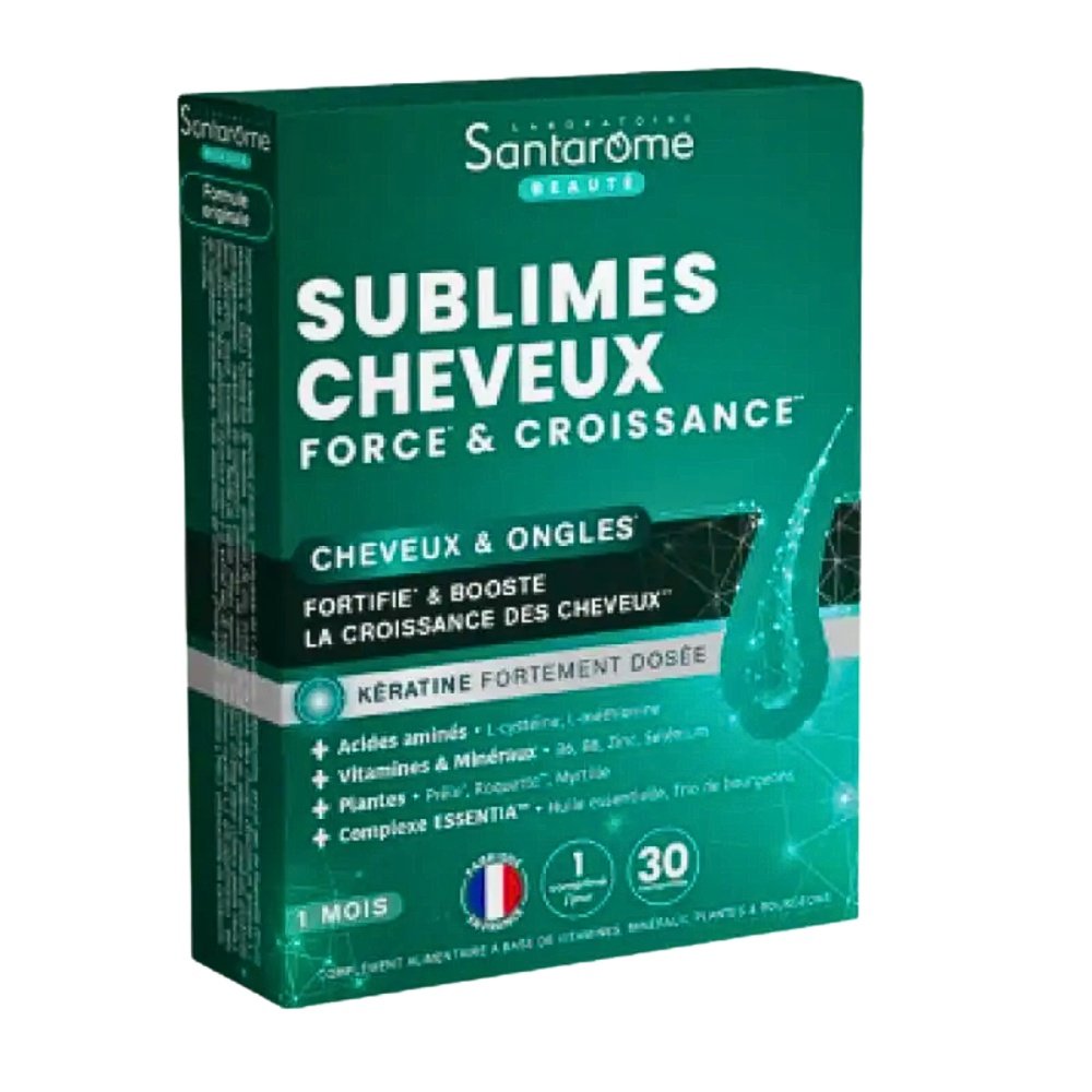 santarome – sublimes cheveux ongles 30cps