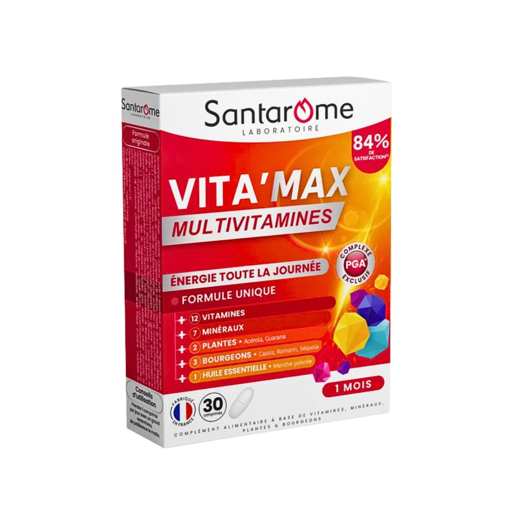 santarome – vitamax multivitamines 30cps