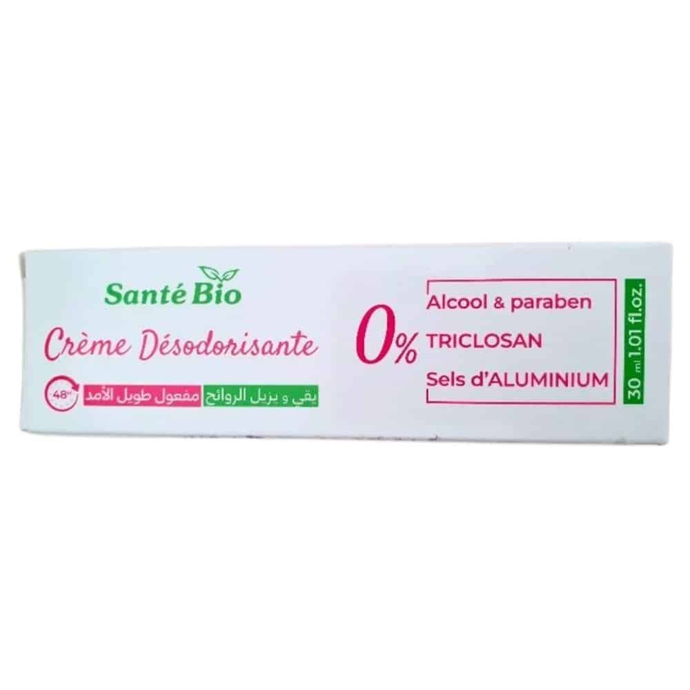 santÉ bio – premium creme desodorisante – 30ml