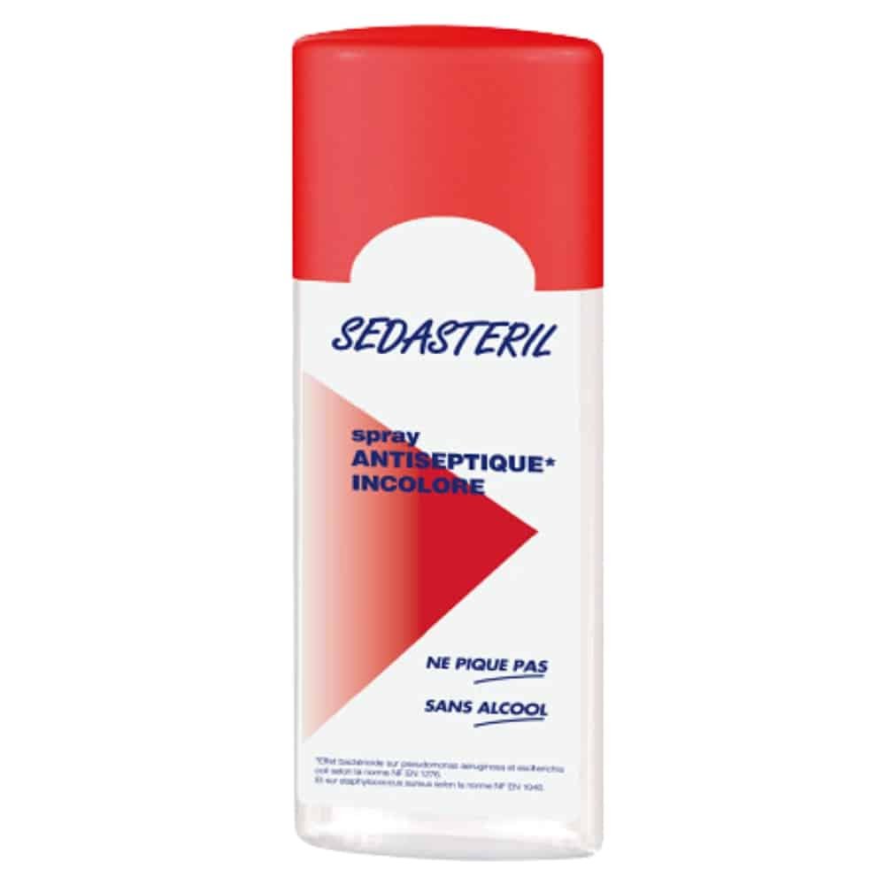 sedasteril – spray antiseptique incolore – 100ml