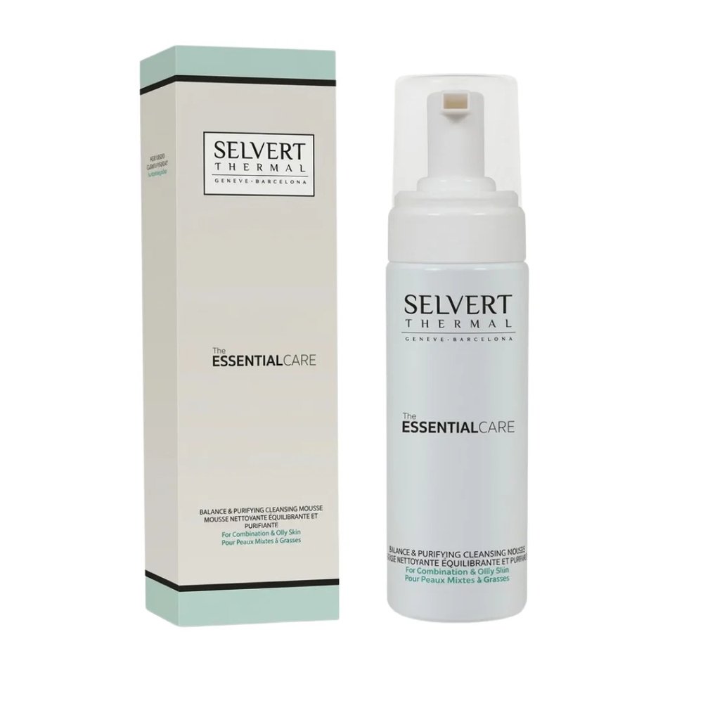 selvert – mousse nettoyant equilbrante et purifiant – 150ml