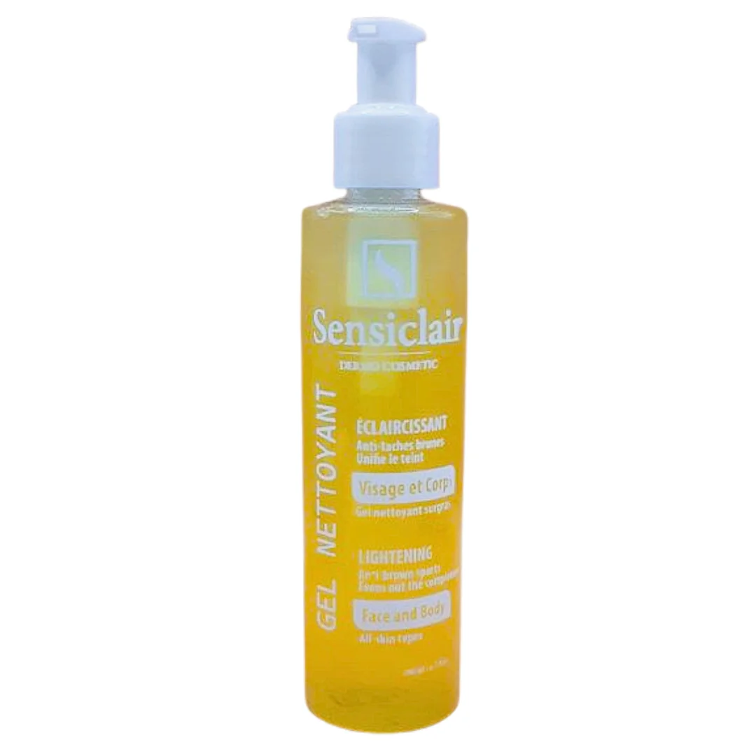 sensiclair – gel nettoyant surgras – 200ml