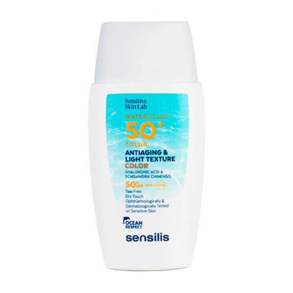sensilis – sun water fluid color spf50+ – 40ml