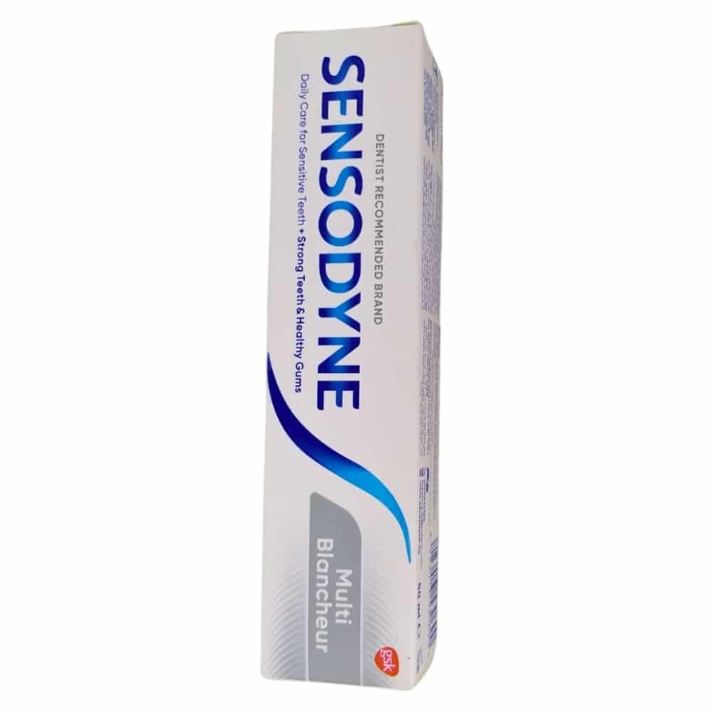 sensodyne – dentifrice multi blancheur – 50ml