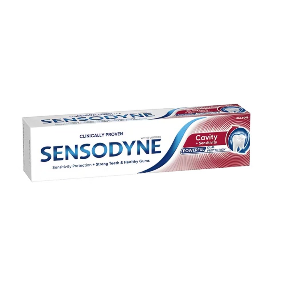 sensodyne – dentrifrice cavity+sensitivity – 50ml