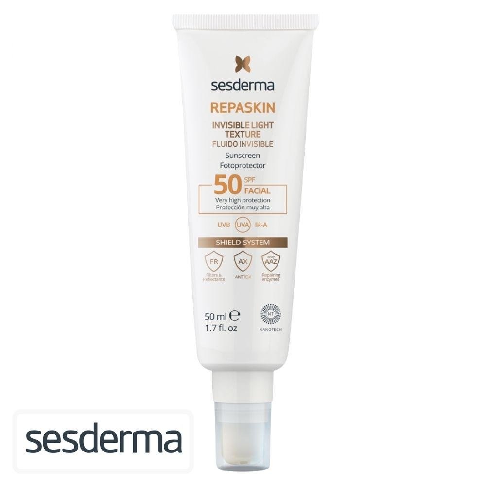 sesderma – repaskin fluide leger spf50 – 50ml