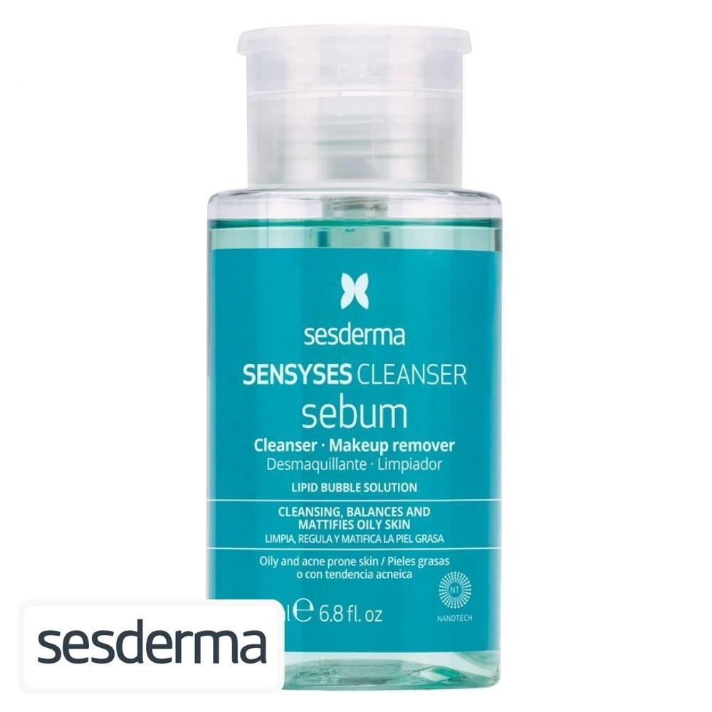 sesderma – sensyses demaquillant sebo regulateur matifiant – 200ml