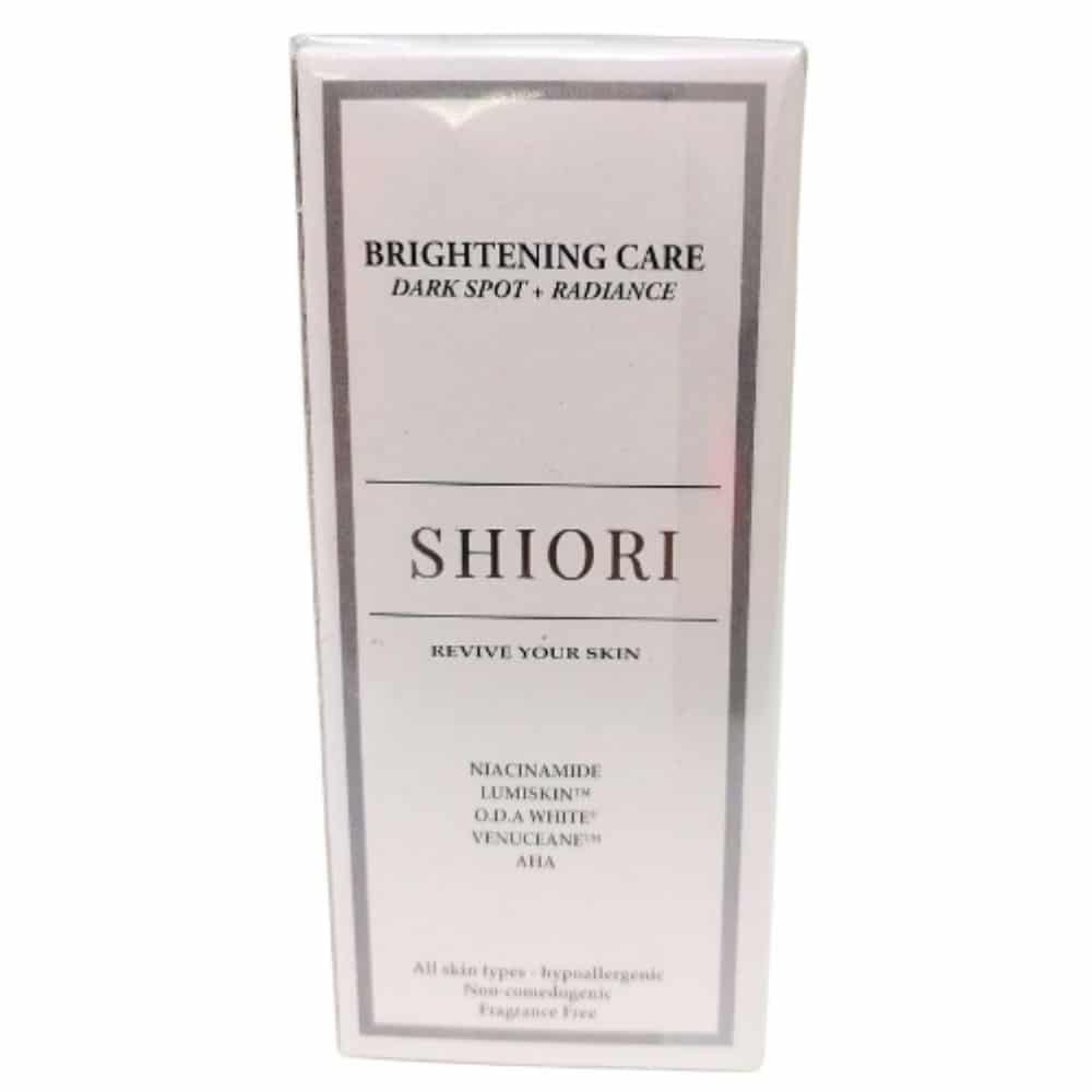 shiori – soin illuminateur anti taches et eclat – 50ml