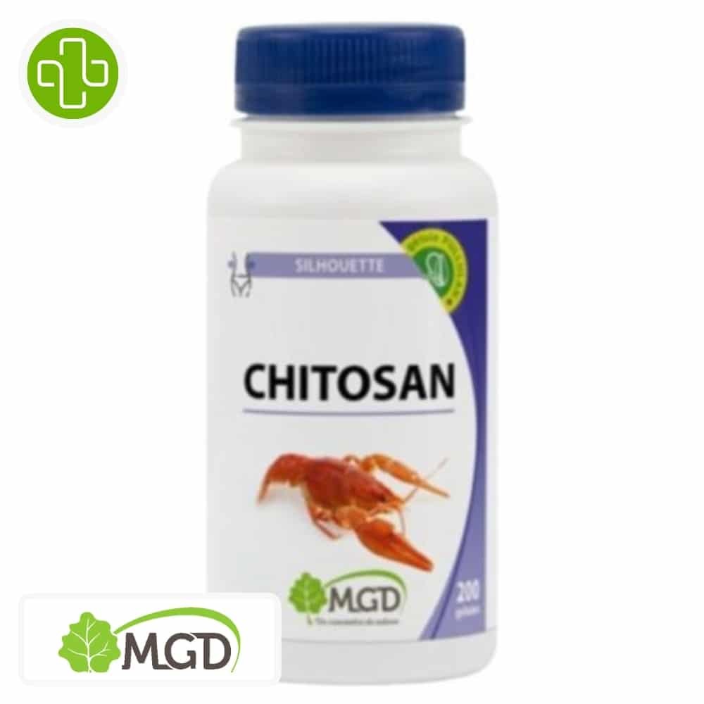 mgd nature – silhouette chitosan – 200 gelules