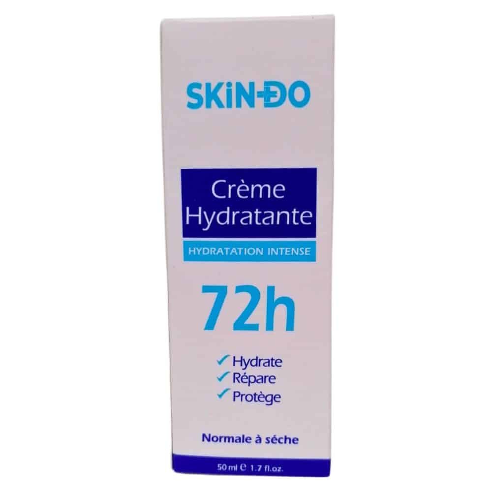skindo – creme hydratante intense peau normale a seche 72h – 50ml
