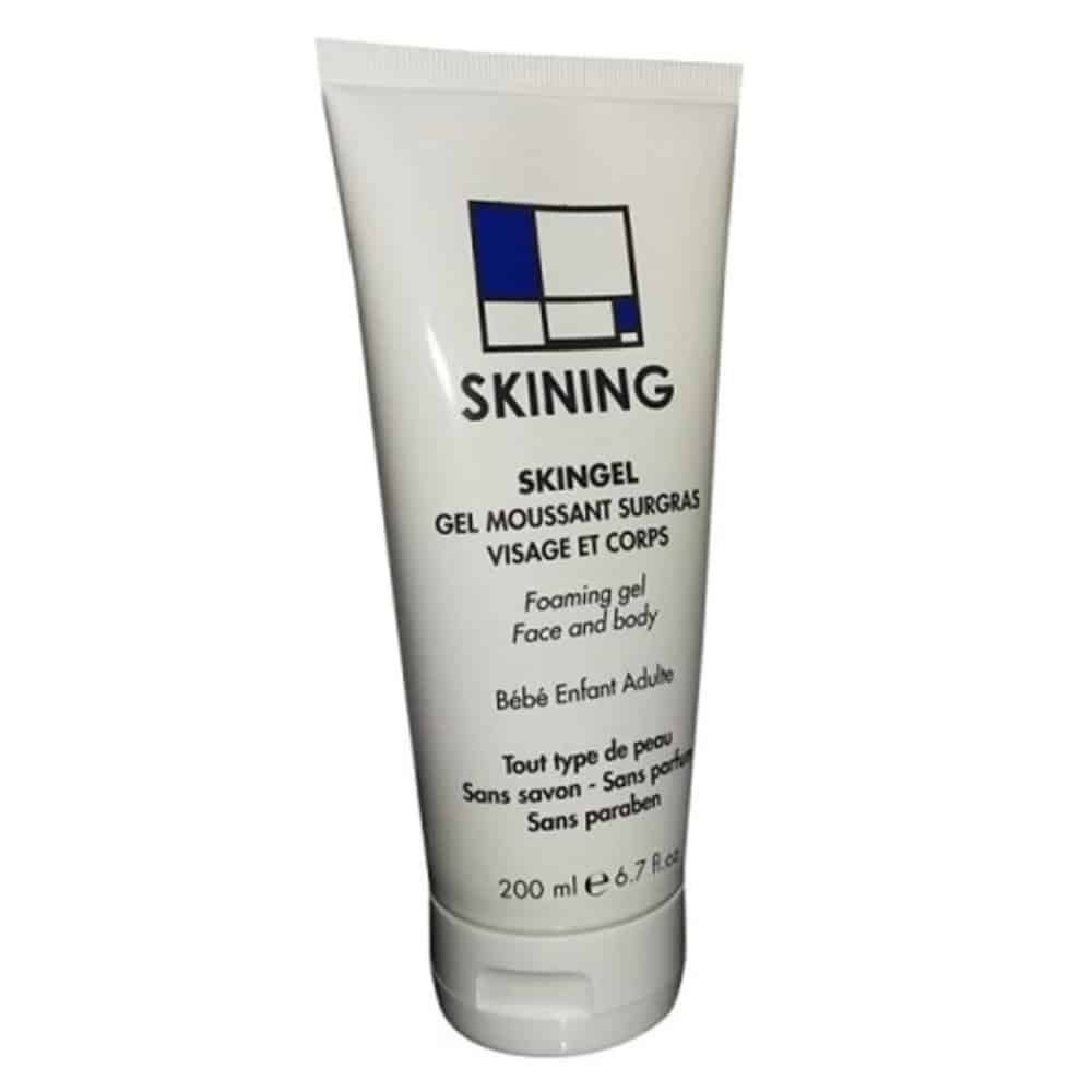 skining – skingel gel nettoyant moussant surgras – 200ml