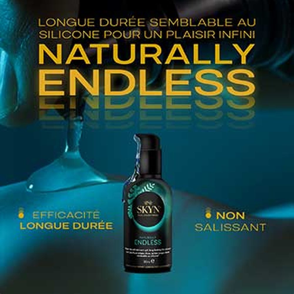 skyn – gel lubrifiant naturally endless (longue duree a base d’eau) – 80ml skyn – gel lubrifiant naturally endless (longue duree a base d’eau) – 80ml
